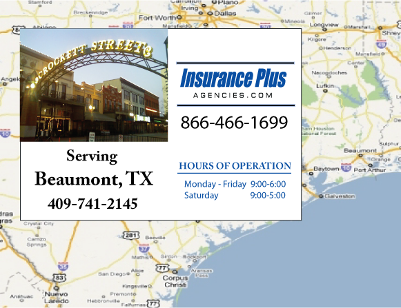 Call 409-741-2145 to Quote and Buy GEICO | Progressive serving Beaumont, Port Arthur, Central Gardens, Nederland, Port Neches, TX near Twin City Hwy, Eastex Freeway, FM 365, Hwy 287, Memorial Blvd, I-10, or visit a local office. No appointment necessary.