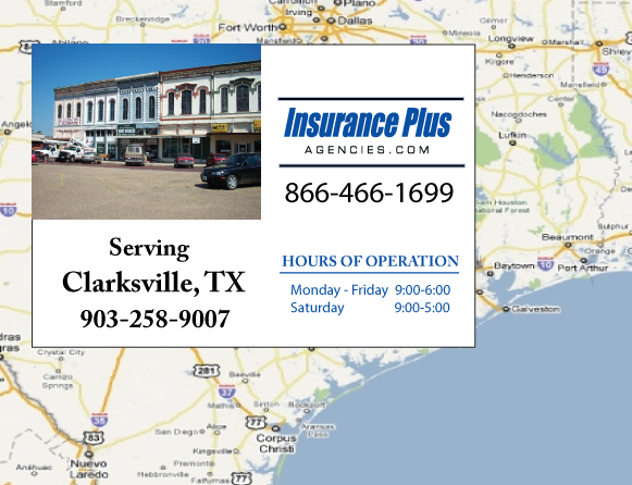 Insurance Plus Agency Serving Clarksville Texas