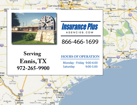Insurance Plus Agency Serving Ennis Texas