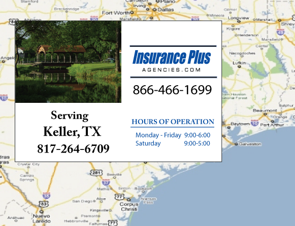 Insurance Plus Agencies of Texas (817) 264-6709 is your local Progressive Commercial Auto Agent in Keller, Texas.